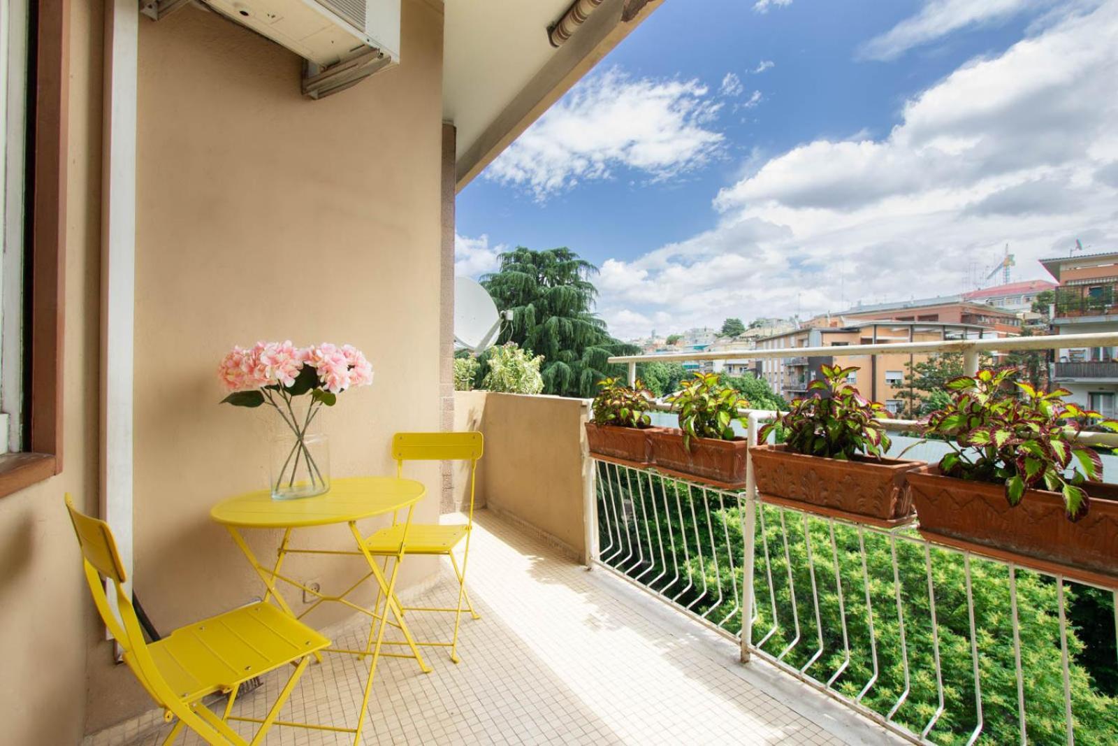 Apartmán Balduina Retreat Terrace Řím Exteriér fotografie
